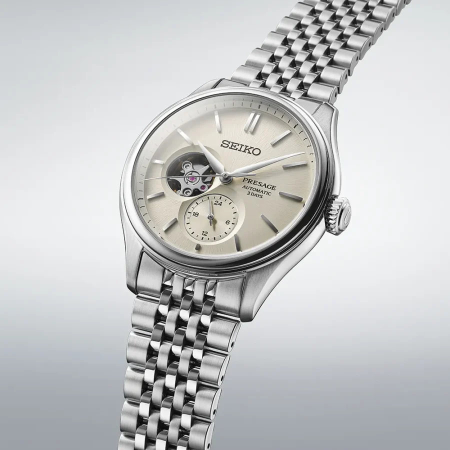 Seiko Presage Classic Series 'Shiroiro' Open Heart - Image 3