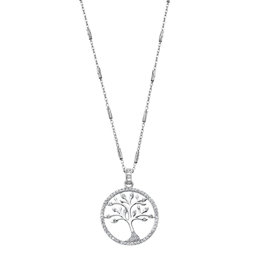 Lotus Silver Tree of Life