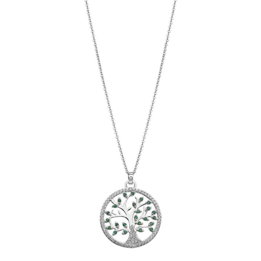 Lotus Silver Tree of Life