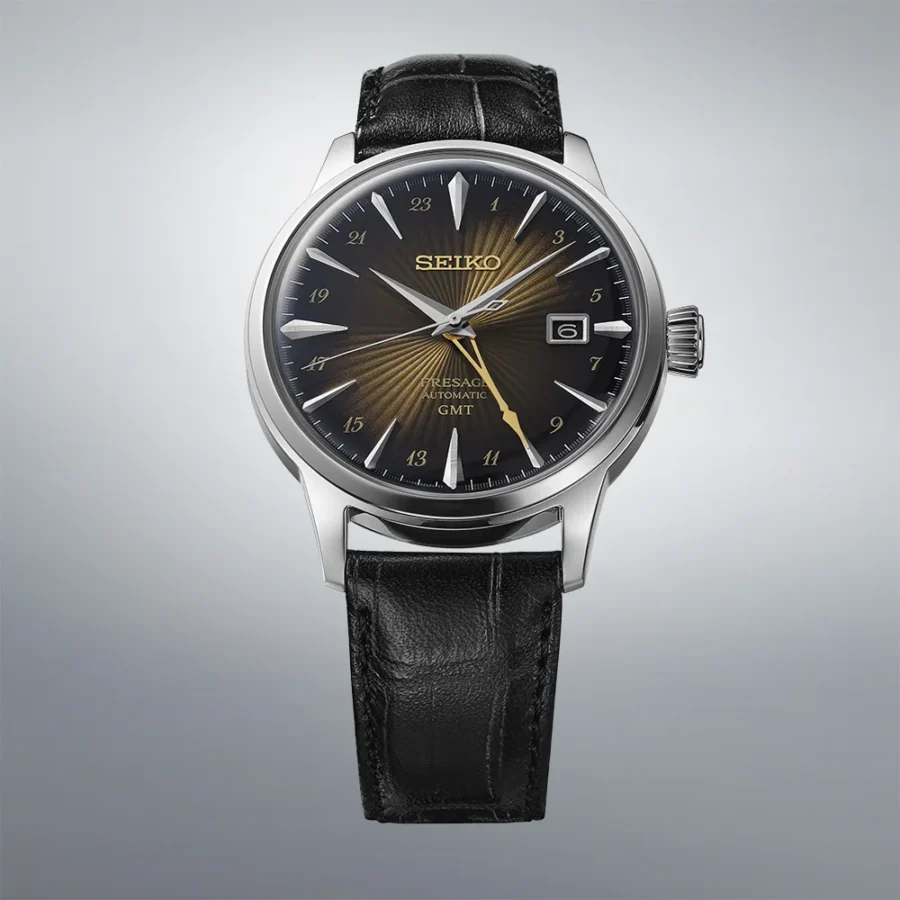 Seiko Presage Cocktail Time GMT 'Rusty Nail' - Image 2