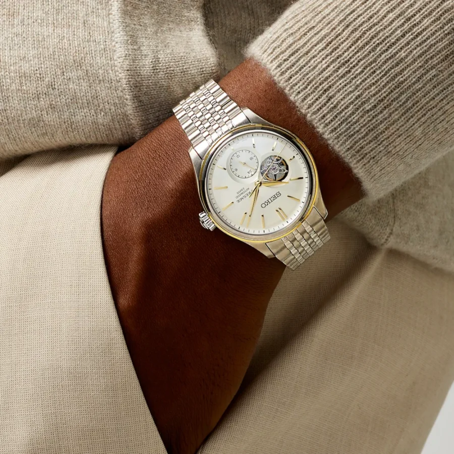 Seiko Presage Classic Series 'Shiroiro' Open Heart - Image 3