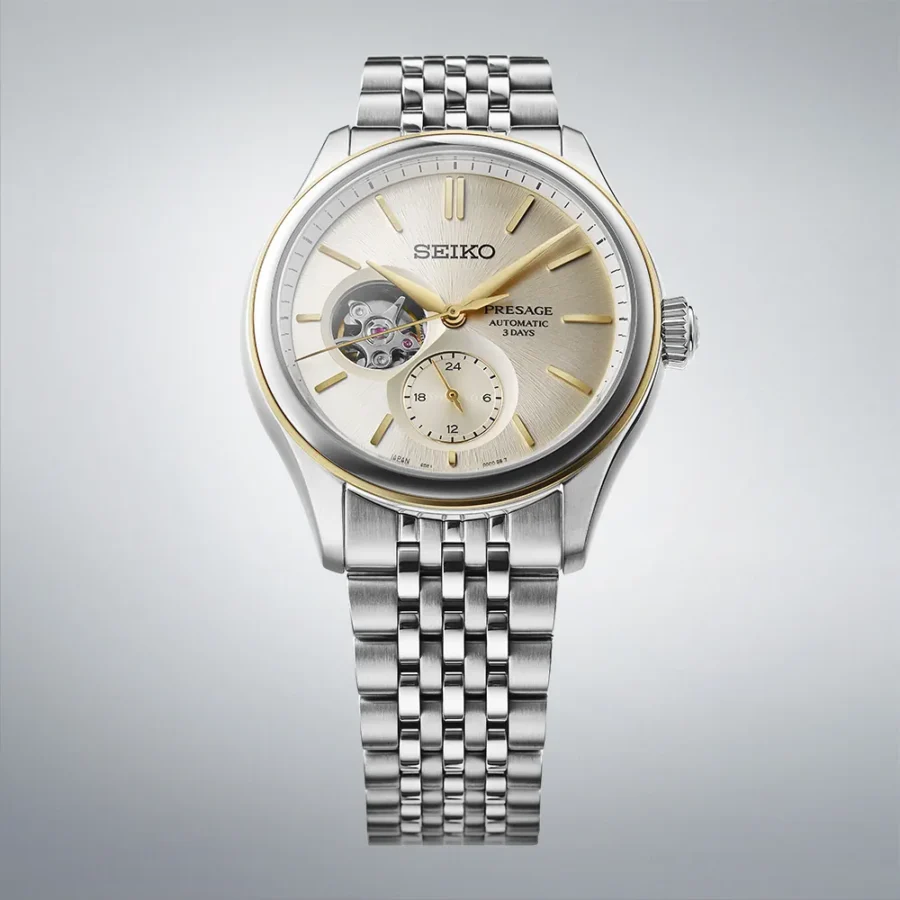 Seiko Presage Classic Series 'Shiroiro' Open Heart - Image 2