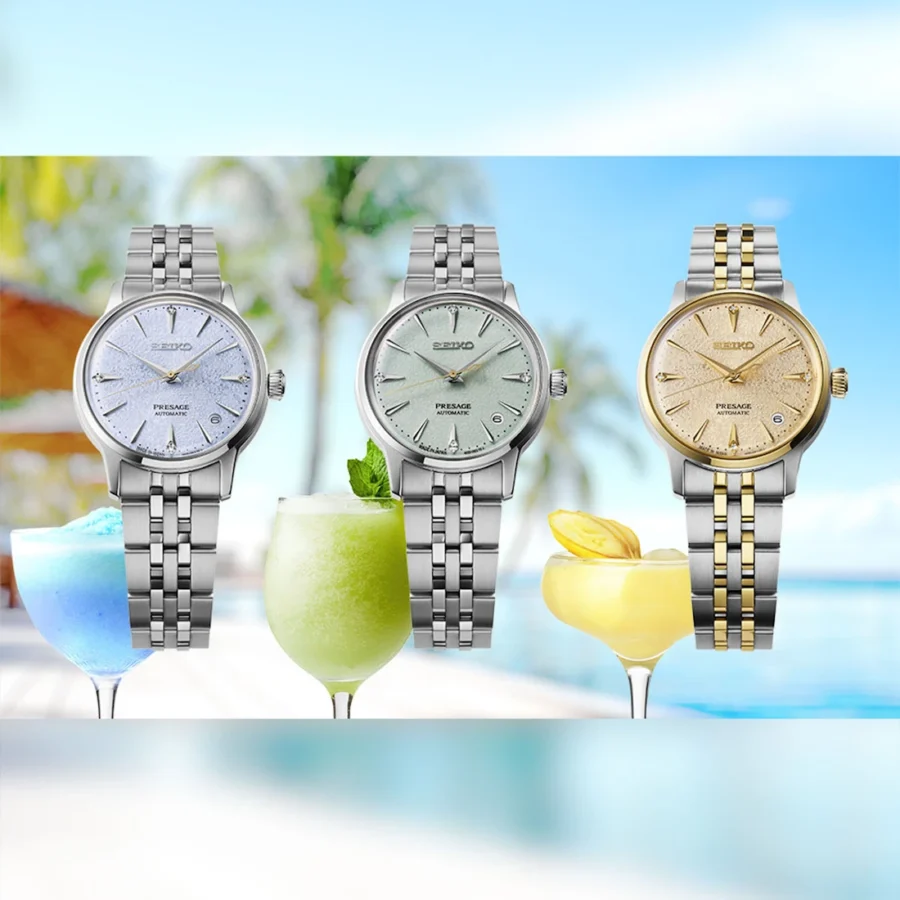 Seiko Presage Cocktail Time 'Frozen Skydiving' - Image 6