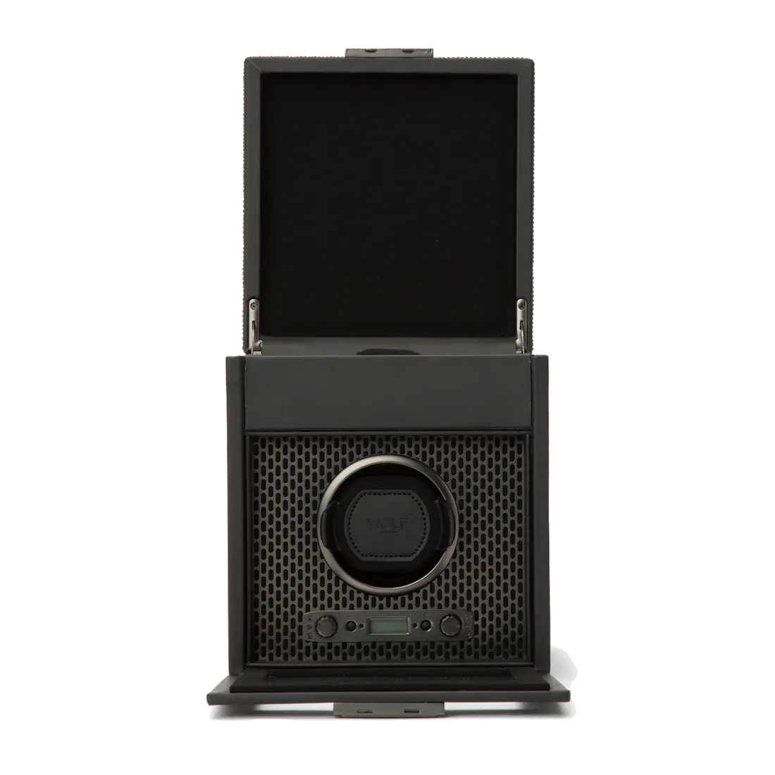 WOLF Axis Single Watch Winder With Storage - Image 5